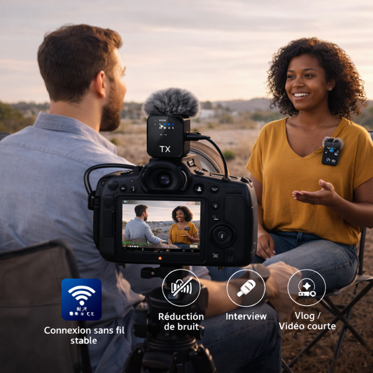 Micro-cravate sans fil