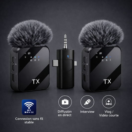 Micro-cravate sans fil