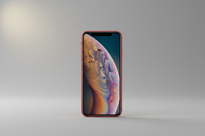 genere un ipone XR EN FOND GRIS 