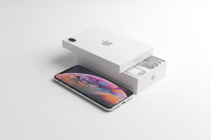IPHONE xrblanc dans sa boite